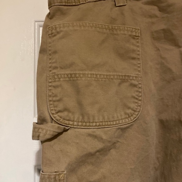 Carhartt Relaxed Fit Carpenter Tan Work Pants Men’s Size 48x32 - Picture 7 of 10